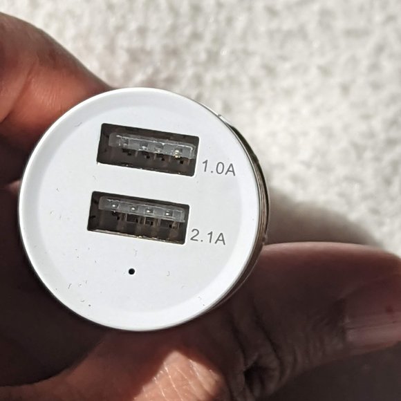 ❤️3/$10🎉HP🎉 Dual USB Car Charger 1.0 & 2.1ASmart Power Supply Android & iPhone - Picture 5 of 6